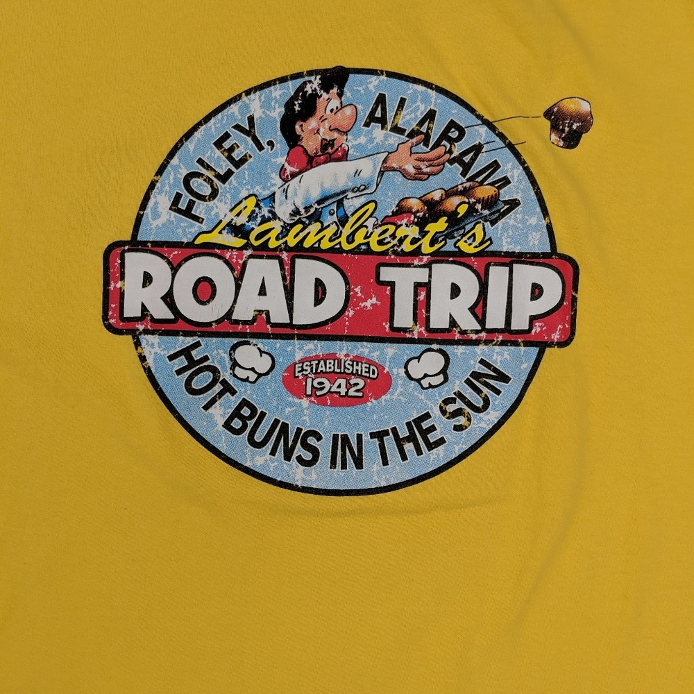 Lambert's Road Trip Hot Buns T Shirt Alabama